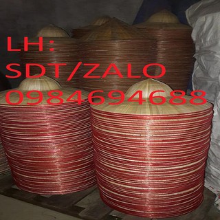 Mũ đan bằng lá cọ