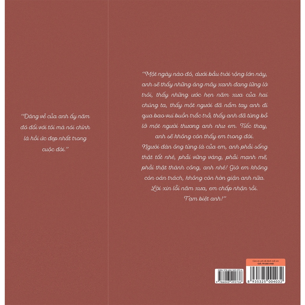 Sách Cảm Ơn Anh Đã Đánh Mất Em