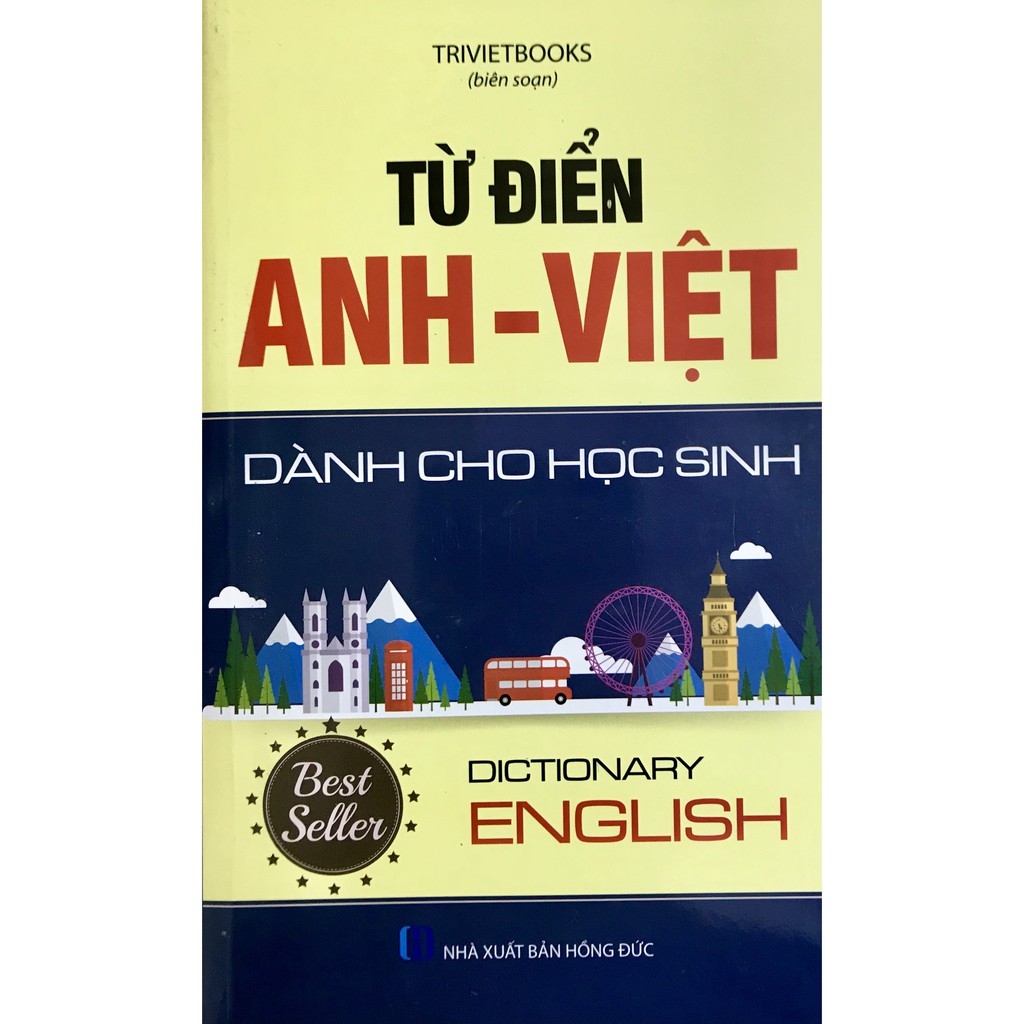 [Mã LIFE2410K giảm 10K đơn 20K] Sách - Từ Điển Anh Việt Dành Cho Học Sinh
