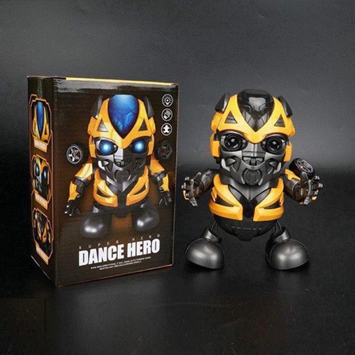 Robot Dancing Iron Man-Bumblebee Dance Hero-Robot Tự nhảy múa vui nhộn