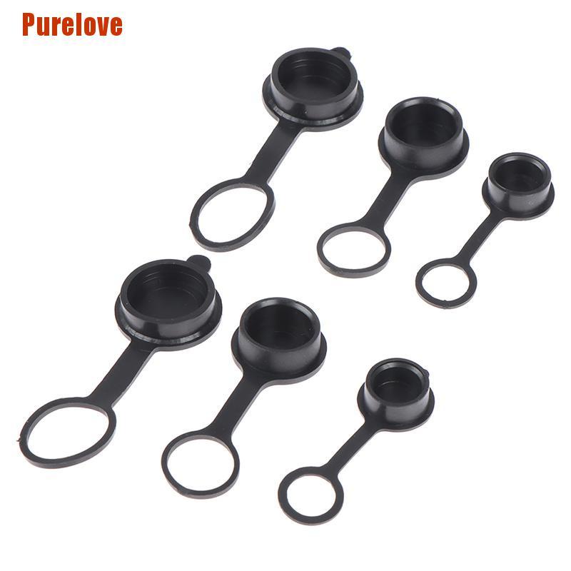 Bộ 10 Vỏ Bọc Ổ Cắm Điện Chống Bụi Không Thấm Nước Gx12 Gx16