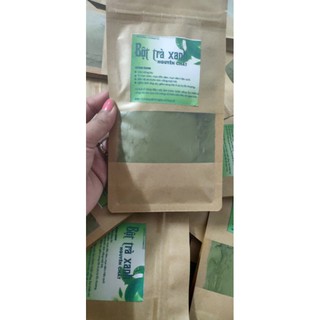 Bột trà xanh nguyên chất Thái Nguyên 100% gói 100gr