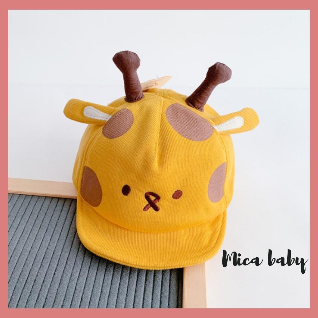Mũ lưỡi trai hình hươu đáng yêu cho bé Mica Baby MH118