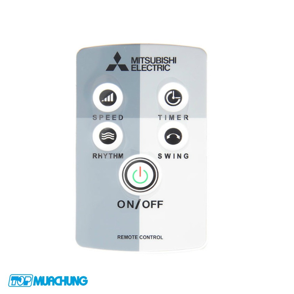 Remote quạt Mitsubishi (Quạt cây và tường hàng đẹp đã có pin).