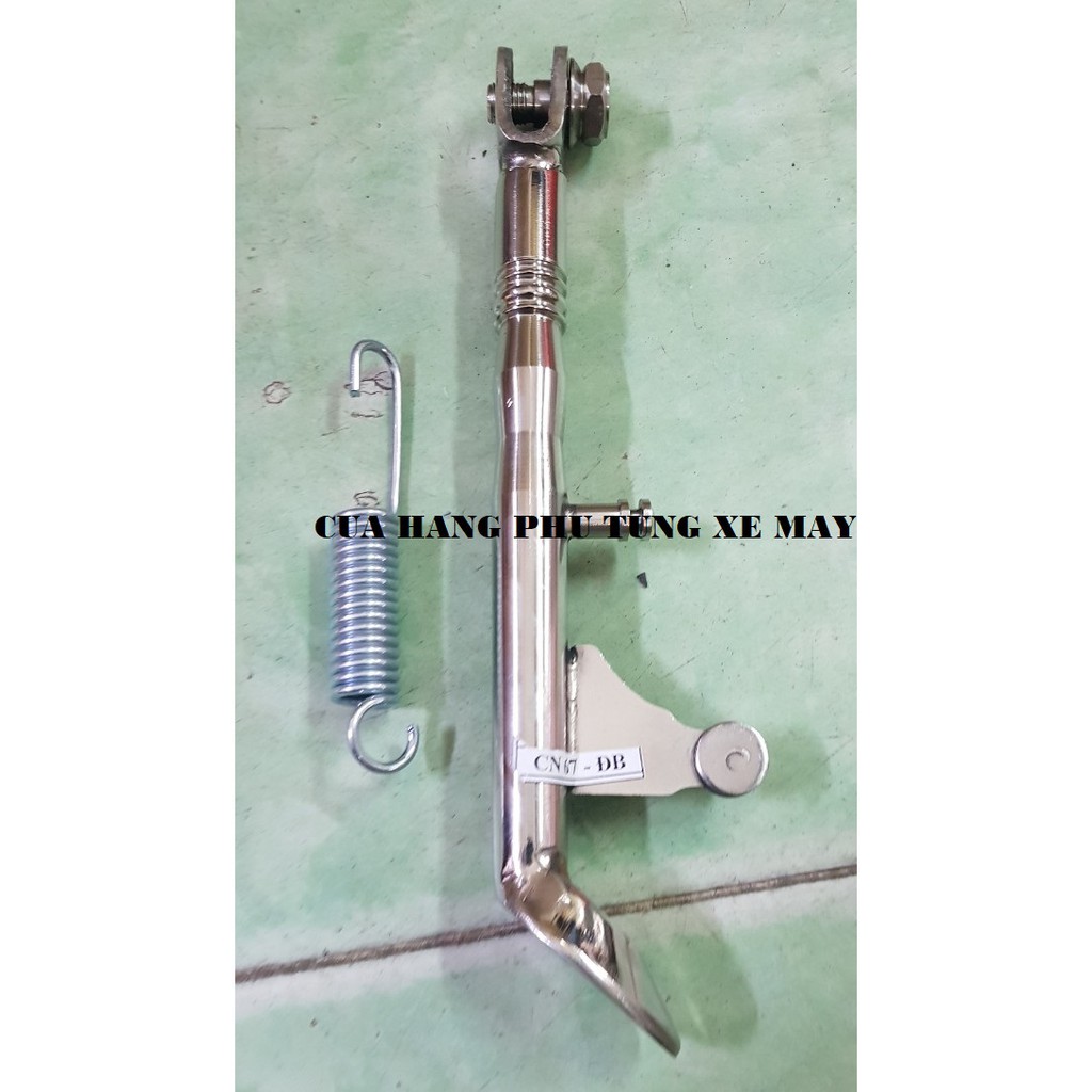 Chân chống nghiêng inox 304 đặc cao cấp cho xe Honda 67