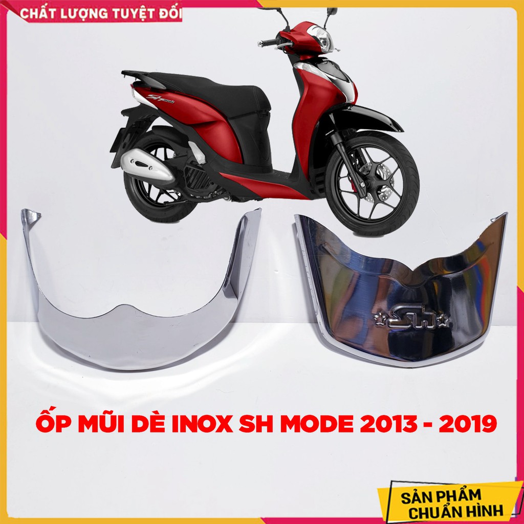 Bộ ốp mỏ dè INOX xe SH mode 2020, 2021. ( Giá 1 Bộ Trước, Sau ) (hình thật)