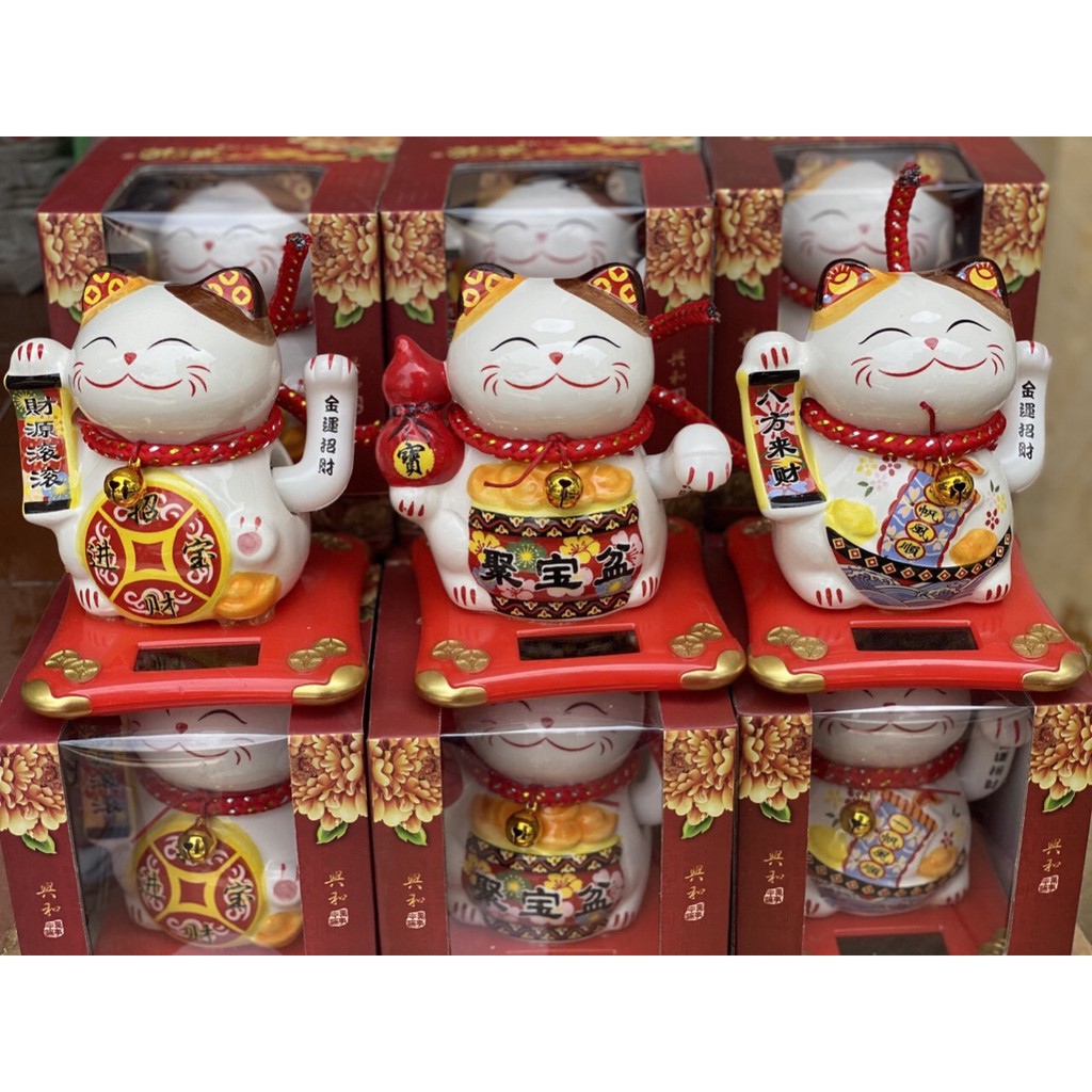 GÍA HỦY DIỆT - Mèo năng lượng mẫu mới cao 10cm