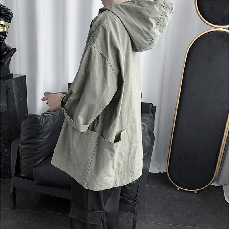 Áo hoodie tay lửng dáng rộng năng động cho ngày hè