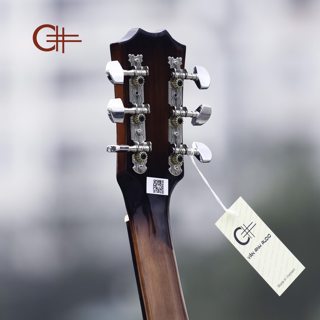 Đàn guitar Aucostic E120 (TẶNG BAO DA, PHÍM GẢY)