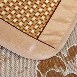 🌲Chiếu điều hoà MUJI cao cấp 2 mặt mây & lụa (01 chiếu + 2 vỏ gối) 1m6