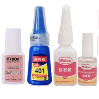 Keo dán móng giả keo bê tông-401-mixbon keo đính đá trang trí móng
