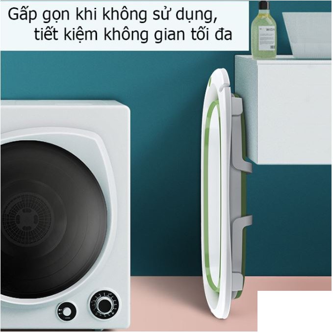 Chậu tắm cho bé gấp gọn cao cấp