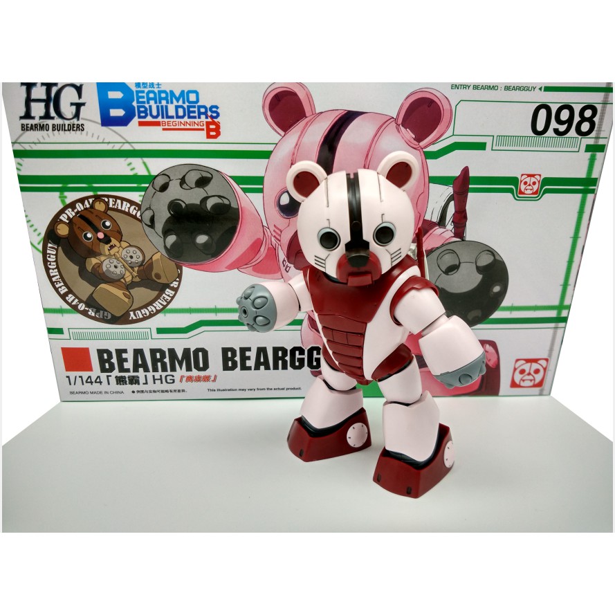 Mô hình lắp ráp HG Bearmo  Beargguy