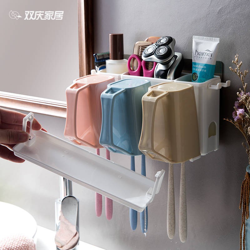 kệ lò vi sóngđời Giá để bàn chải đánh răng Giá để đồ treo tường không có lỗ thủng | BigBuy360 - bigbuy360.vn