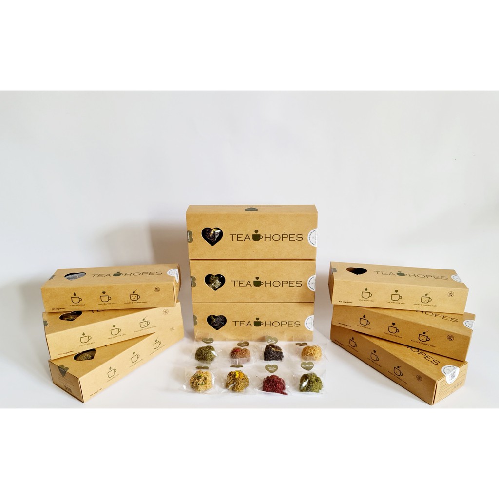 Tea Hopes - Trà viên hoa thảo mộc gừng cam quýt - 105g | BigBuy360 - bigbuy360.vn