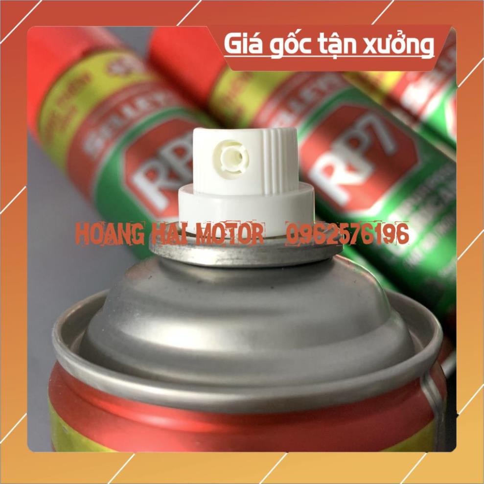 Chai  xịt chống rỉ/gỉ set SELLEYS RP7 - vệ sinh, bôi trơn, ngăn ngừa ăn mòn kim loại - chai lớn 350GR