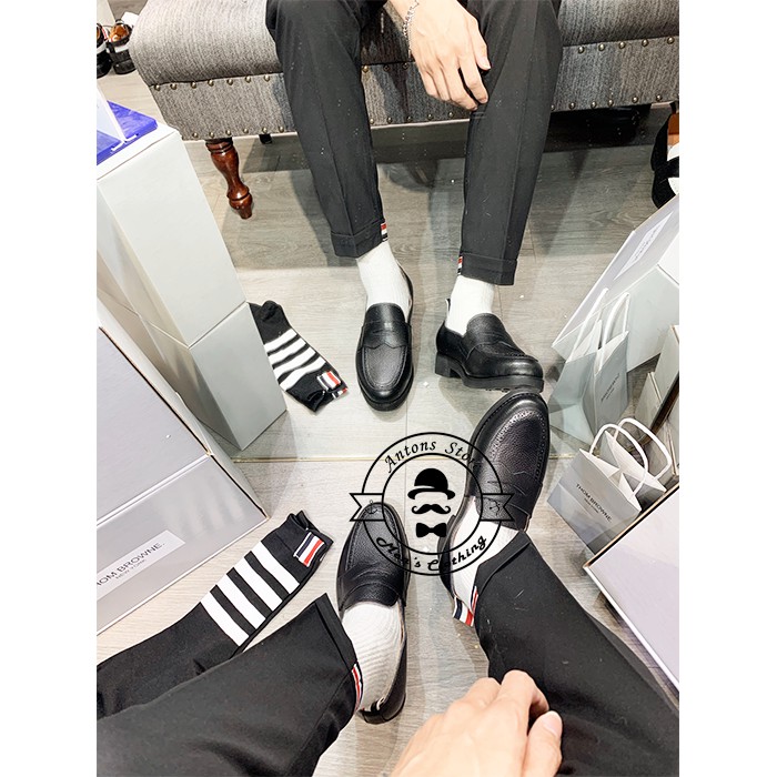 Giày Thom Browne Lười Da Sần