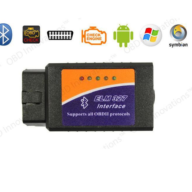 Thiết Bị Chẩn Đoán Lỗi Xe Hơi Elm327 Bluetooth Obd2 V2.1 7sy Đen