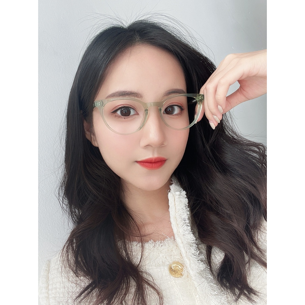 Gọng kính nữ cao cấp FARELLO Woodland mắt mèo Acetate thiết kế tinh tế màu sắc thời trang