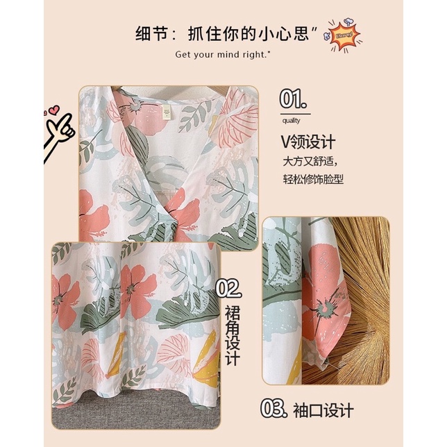 Váy suông mặc nhà⚡CÓ SIZE⚡️đầm cotton lanh lụa mát mẻ mùa hè bầu và sau sinh | BigBuy360 - bigbuy360.vn