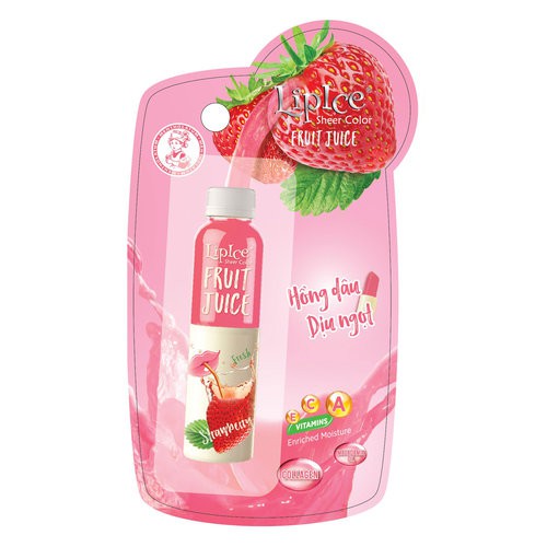 Son Dưỡng Môi Lipice Chiết Xuất Trái Cây Sheer Color Fruit Juice 4g