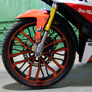 Phuộc trước USD up side down gắn cho winner