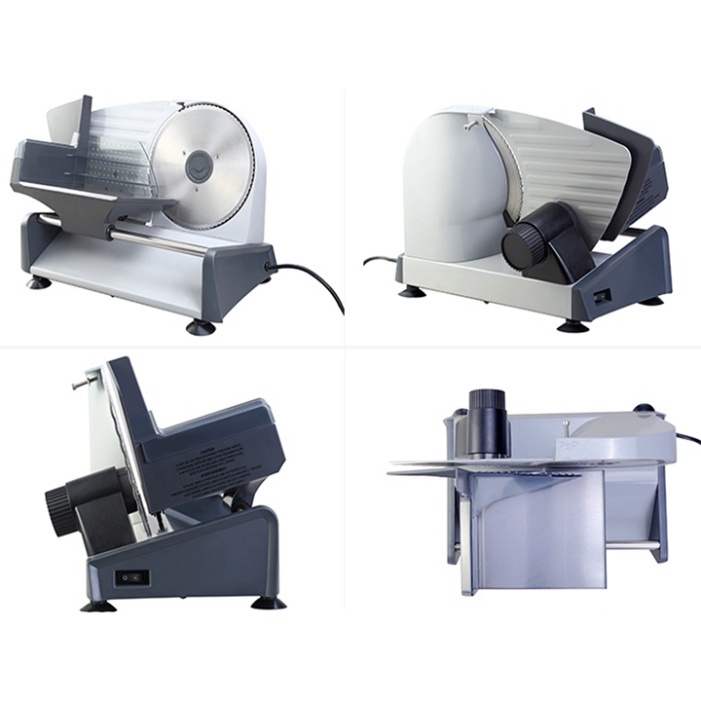 Máy thái lát thịt, rau củ, thực phẩm bán tự động điều chỉnh độ dày mỏng
