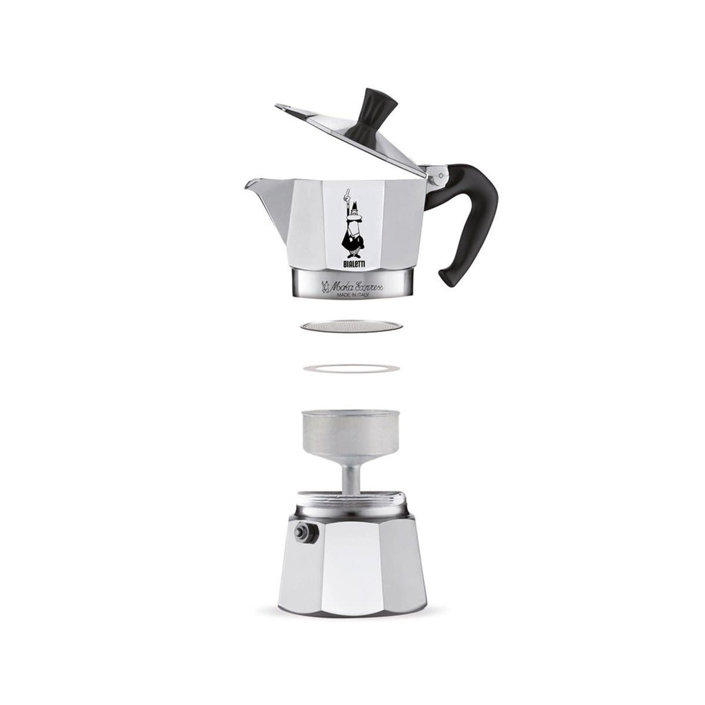 Ấm pha cafe Bialetti Moka Express 1/3/6 cups