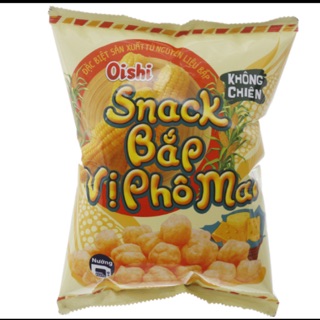 Snack Oishi bắp ngọt vị phô mai gói 40g