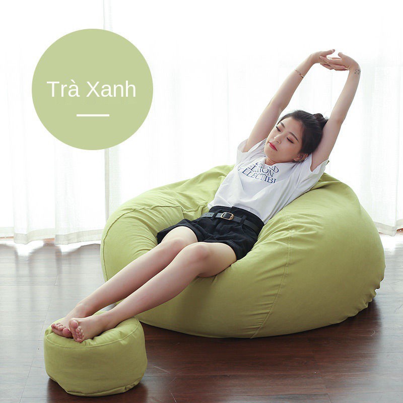 Ghế sofa lười hạt đậu tatami đơn sáng tạo cửa sổ bay ban công phòng ngủ cô gái dễ thương trẻ em căn hộ nhỏ