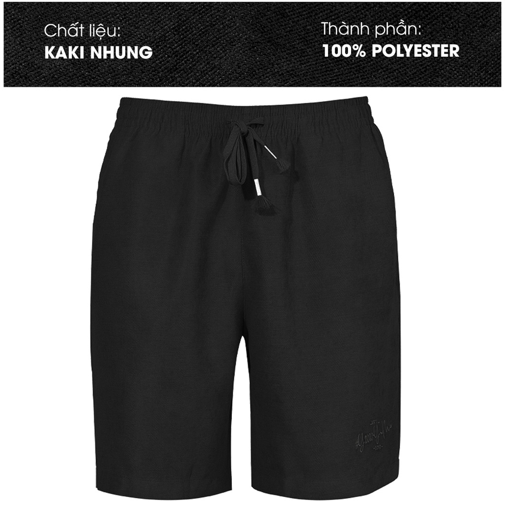 Quần Short Nam KaKi Nhung Đơn Giản Cao Cấp Thời Trang Thương Hiệu Y2010 Ver21 20990 |YaMe|