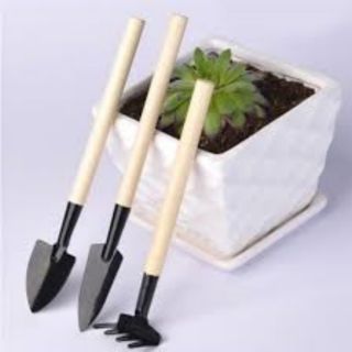 Bộ 3 dụng cụ làm vườn mini siêu cute