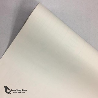 decal trắng nhám có sẵn keo - khổ 1,2m loại dày