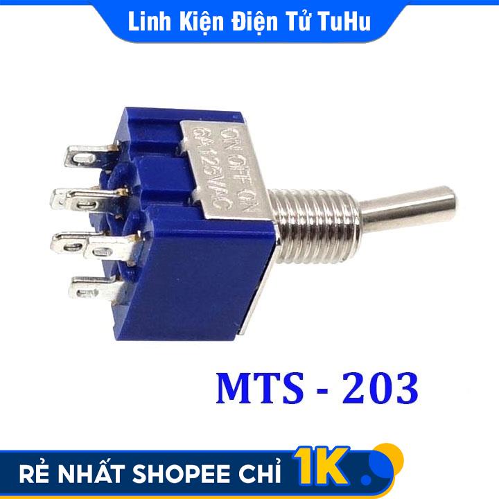 Công Tắc Gạt MTS-203 6 Chân 3 Vị Trí 2A 250VAC
