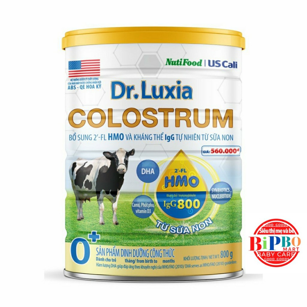 Sữa Dr.Luxia Colostrum 800gr