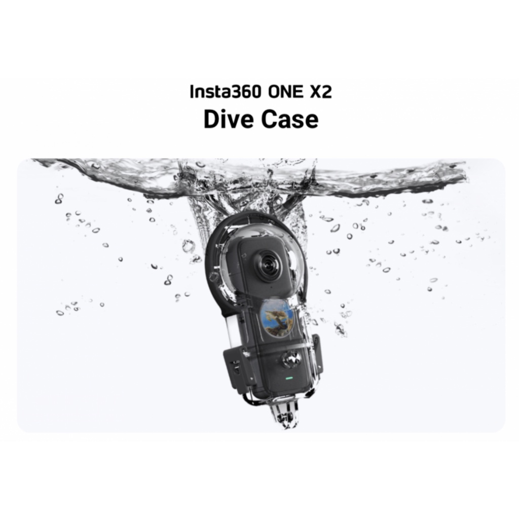 Insta360 Vỏ chống nước ONE X2-Chống nước chuẩn IPX8 - Chính Hãng