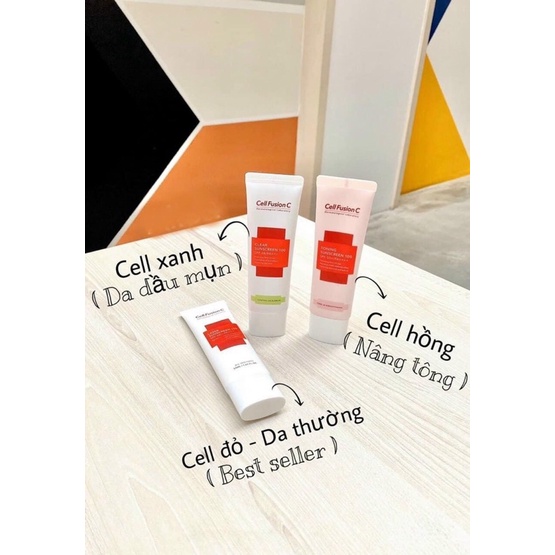 Kem chống nắng Cell Fushion Mẫu Mới