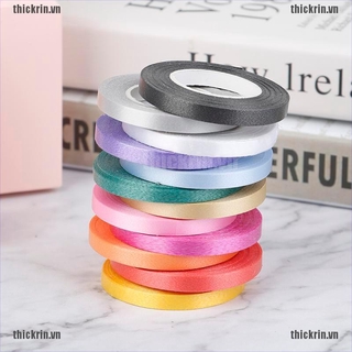 10M/Roll Ribbon Birthday Party Wedding Decor Balloon Ribbon Silk Satin Ribbons