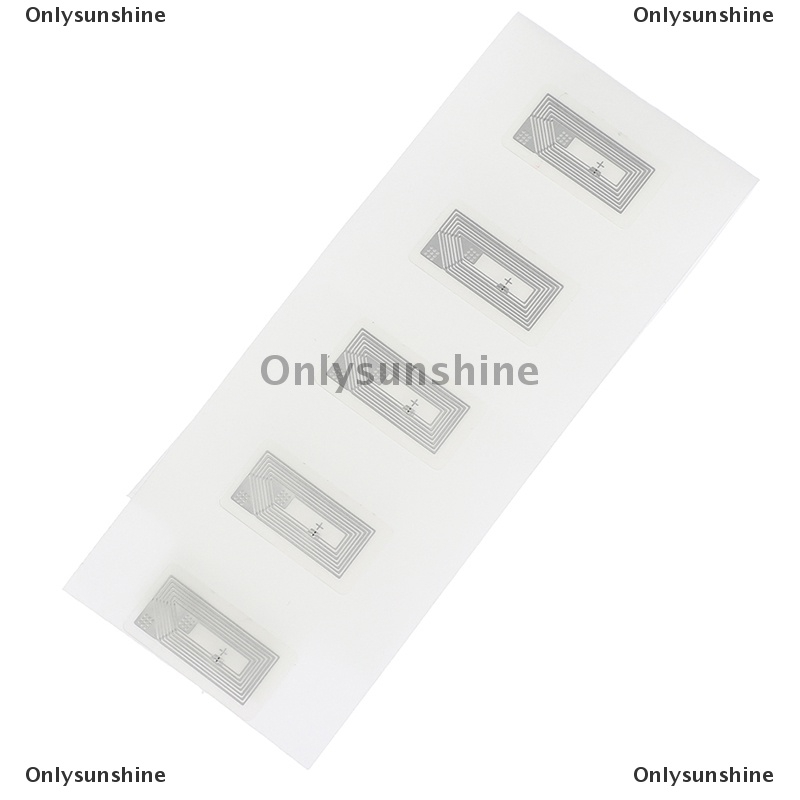 Bộ 100 Chip Nfc Ntag213 2x1cm 13.56mhz Rfid Chất Lượng Cao