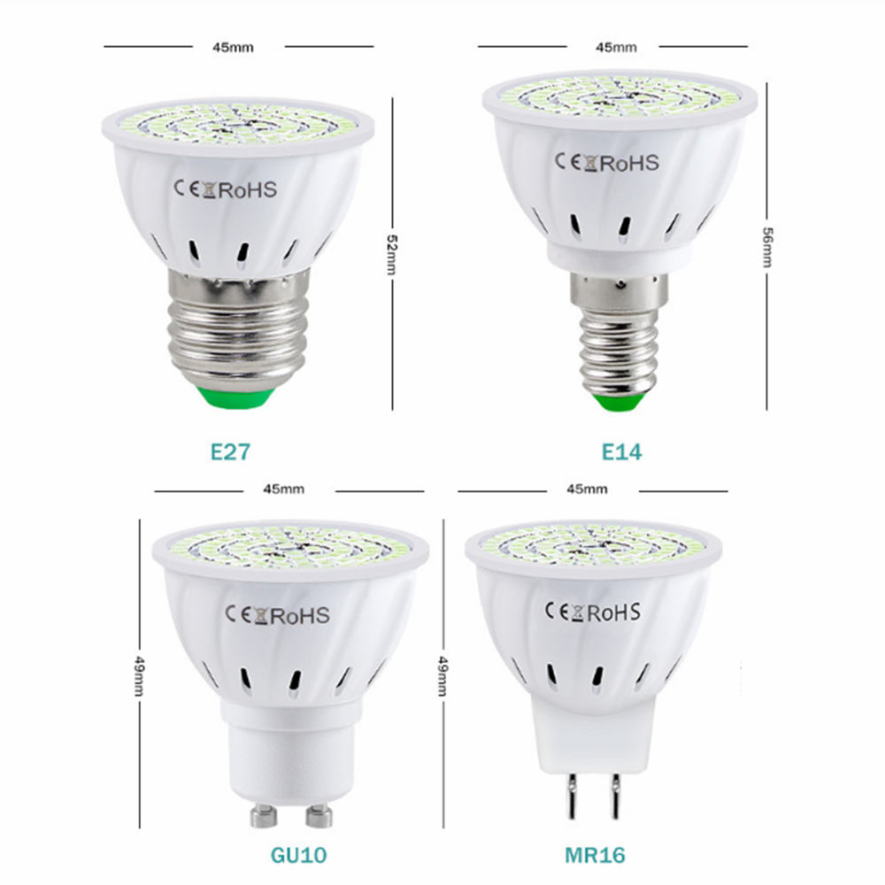 Bóng Đèn Led Tia Uv E27 E14 Mr16 Gu10