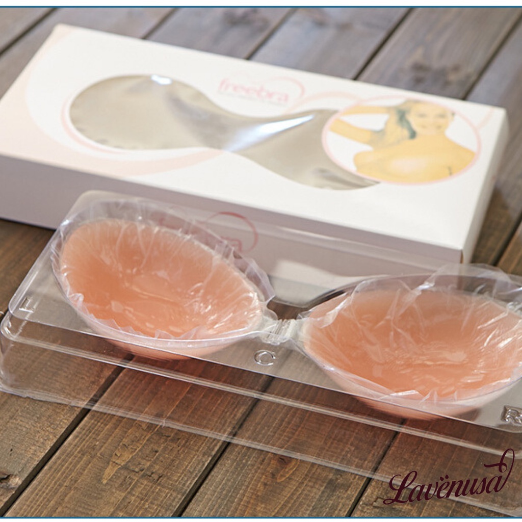 Miếng dán ngực silicon cài trước nâng ngực tạo khe cao cấp LAVENUSA AL57