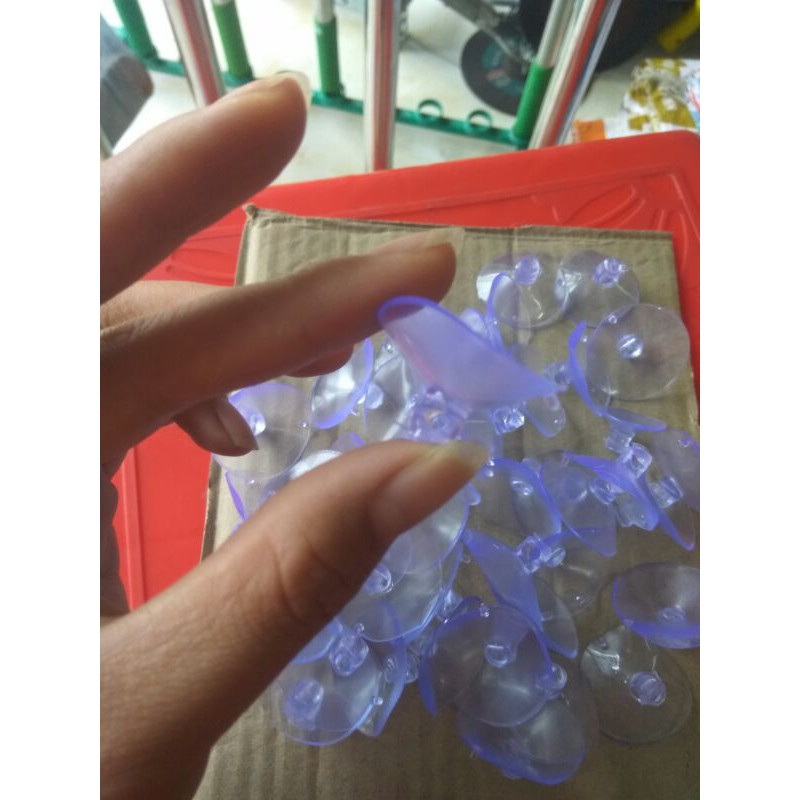 Miếng Nhựa - Núm Nhựa Hít Kê Mặt Kính 4Cm