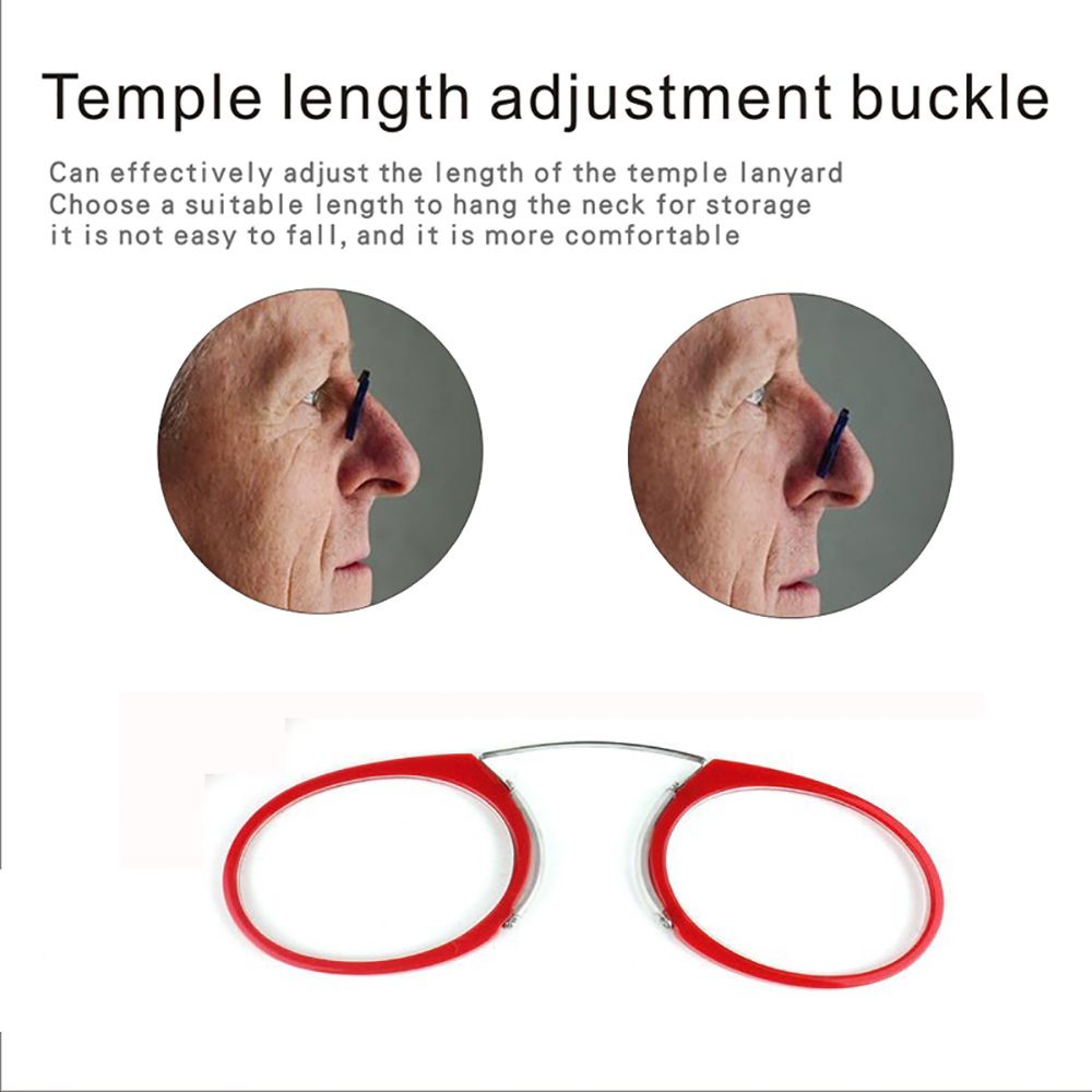 Mắt kính đọc sách mini siêu mỏng bằng kim loại phong cách retro thời trang cho nữ