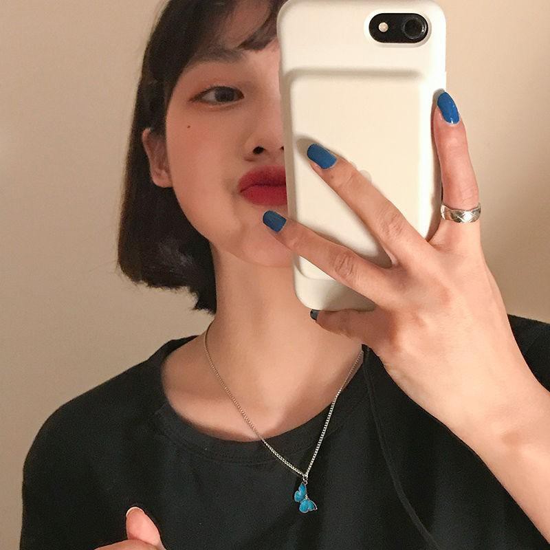 [Mã FASHIONCB231 hoàn tối đa 30K xu đơn 99K] Vòng cổ mặt bươm bướm đính đá xinh xắn thời trang cho nữ | BigBuy360 - bigbuy360.vn