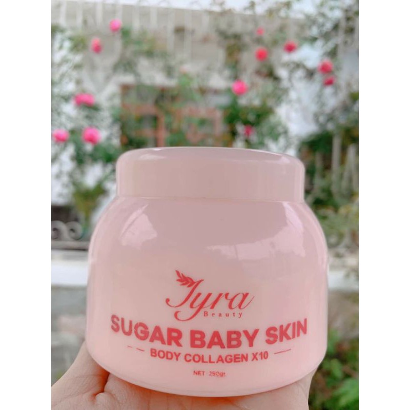 Kem dưỡng trắng siêu tốc SUGAR BABY SKIN Collagen X10