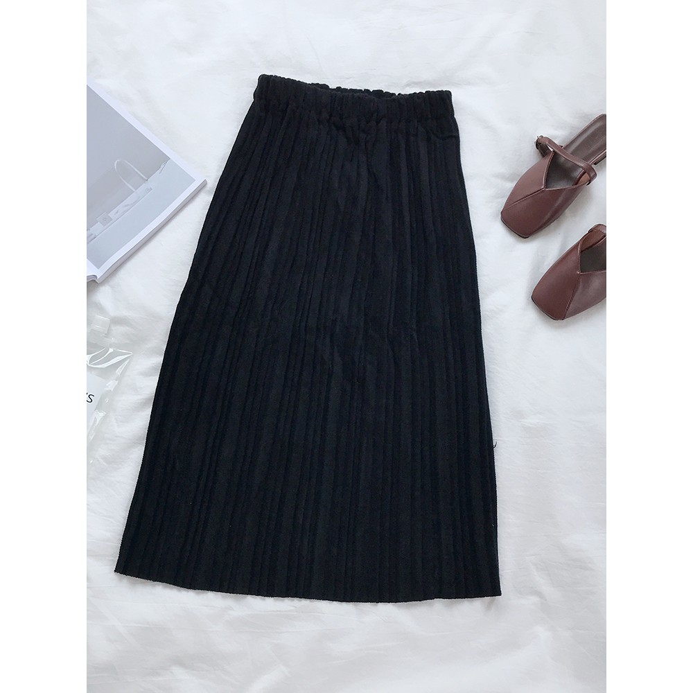 Chân váy ulzzang chân váy xếp li dáng xòe đẹp