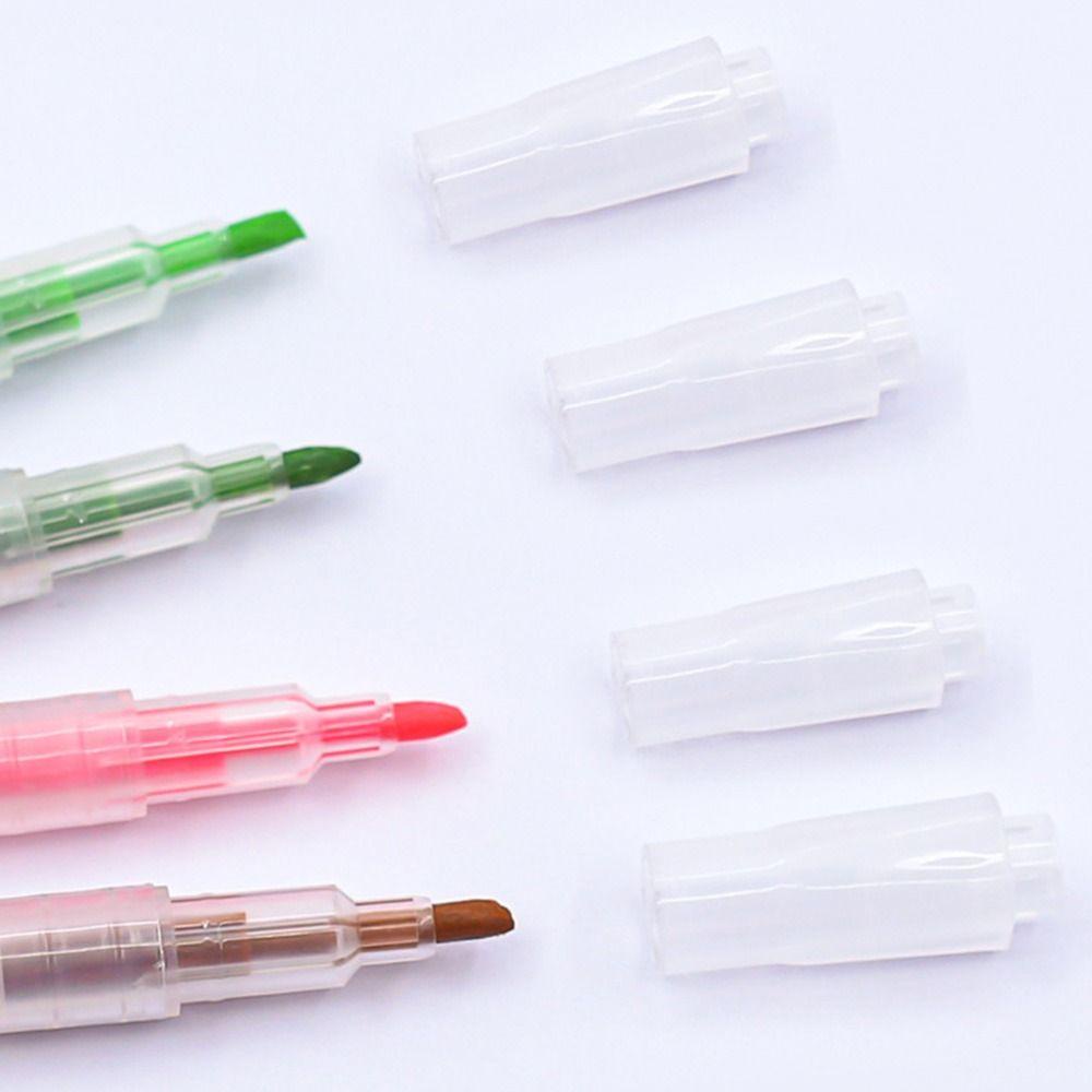 Set 6 Bút Bắt Sáng Hai Đầu Màu Sắc Ngọt Ngào