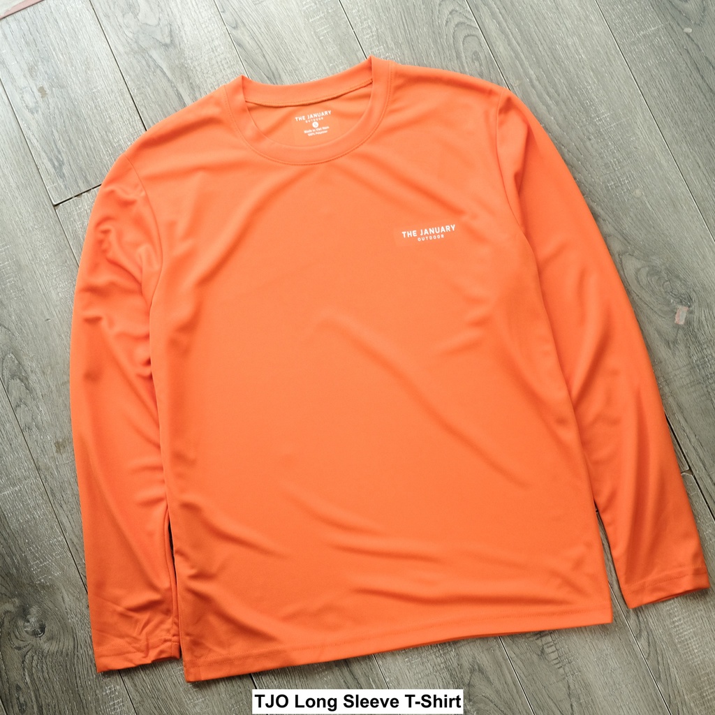 Áo thun dài tay Unisex TJO vải lưới siêu nhỏ giữ nhiệt, thoáng khí - không bức bí | BigBuy360 - bigbuy360.vn