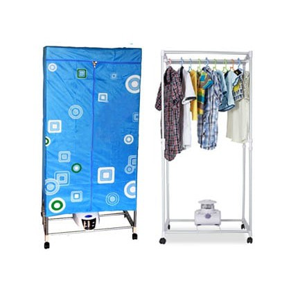 Tủ Sấy Quần Áo 2 Tầng có Điều Khiển Từ Xa [Sẵn Hàng]