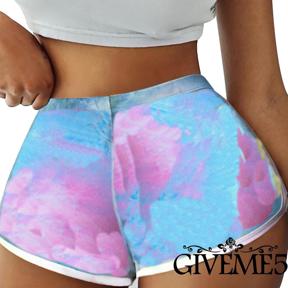 Quần short thể thao lưng cao thời trang năng động cho nữ